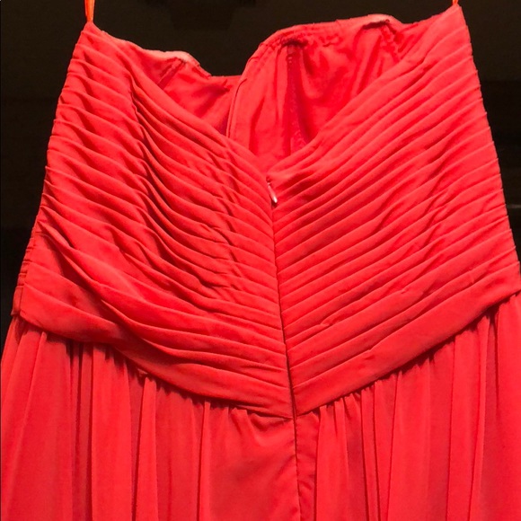 Red floor length dress by Mori Lee - Picture 7 of 8